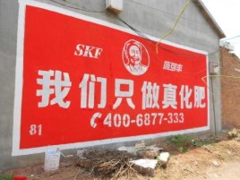  黑水刷墙广告”蕴含了时代命题
