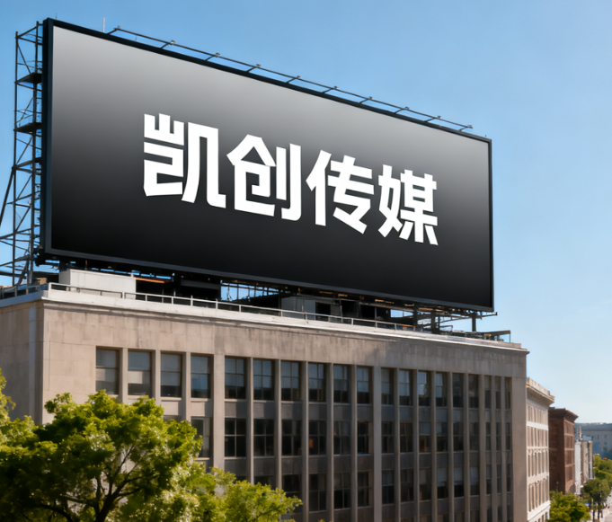  黑水户外广告牌的设计与制作